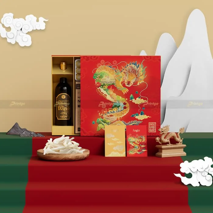 30 mẫu hộp quà tết doanh nghiệp 2024 sang trọng, độc đáo tặng khách hàng
