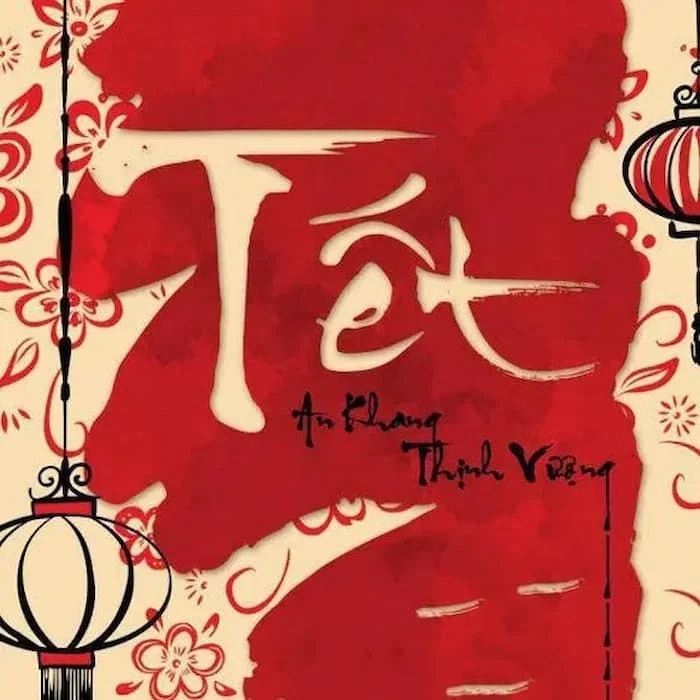 In chữ Tết thư pháp và 20+ mẫu chữ thư pháp Tết đẹp