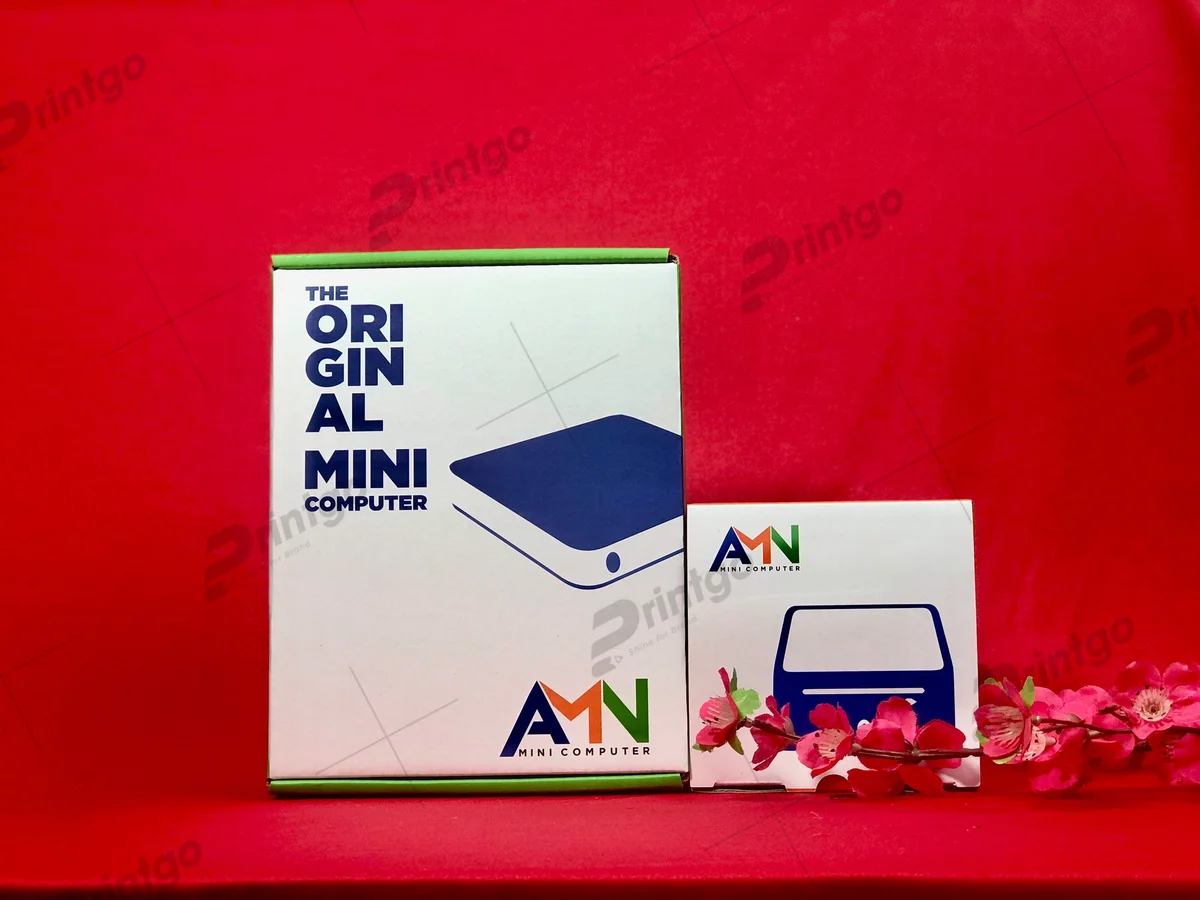 AMN Mini Computer và Printgo: Thiết kế hộp quà tặng mang Sức mạnh của Hiện đại, Tinh tế trong Nhỏ gọn !