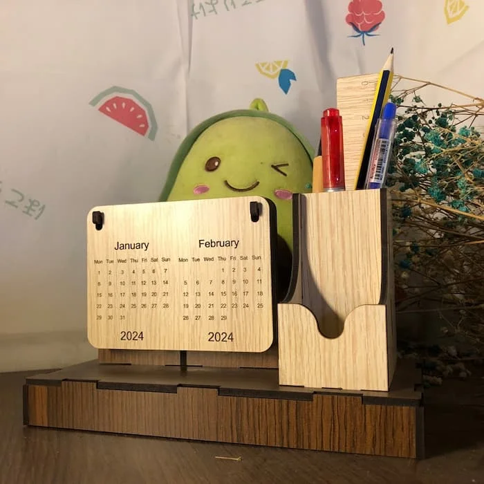 Top 20 mẫu lịch để bàn mini cute dễ thương nhất 2024 