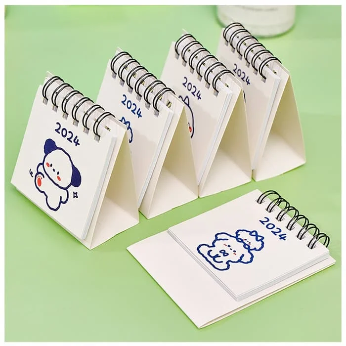 Top 20 mẫu lịch để bàn mini cute dễ thương nhất 2024 