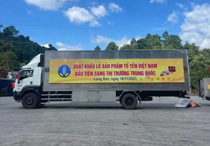 Buổi Lễ công bố xuất khẩu lô sản phẩm tổ yến đầu tiên của Việt Nam sang thị trường Trung Quốc