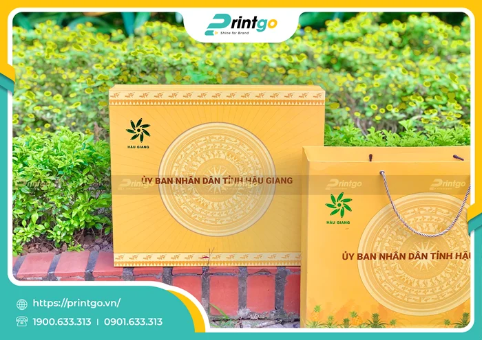 Hộp quà Tết Ủy ban nhân dân tỉnh Hậu Giang