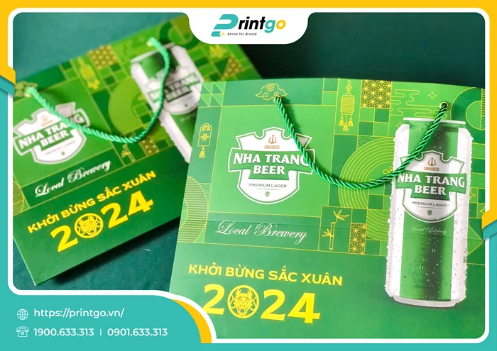 Nha Trang Beer và Printgo: Dự án sản xuất túi giấy cao cấp mang giá trị vượt trội