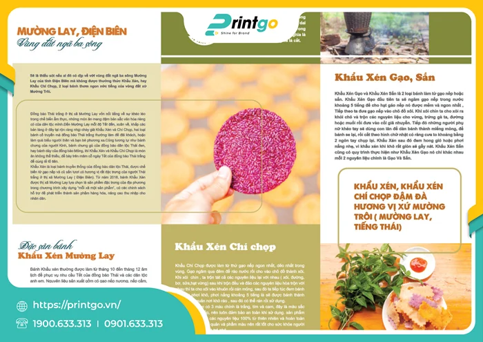 Đặc sản bánh Khẩu Xén của người dân tộc Thái trắng