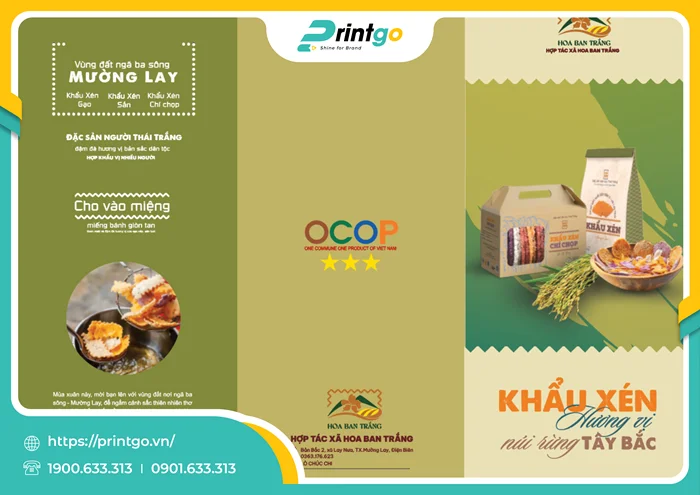 Bánh Khẩu Xén - Chứng nhận sản phẩm chuẩn OCOP