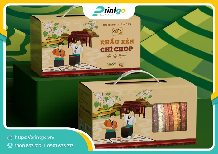 Bức tranh lao động của người phụ nữ Thái trắng