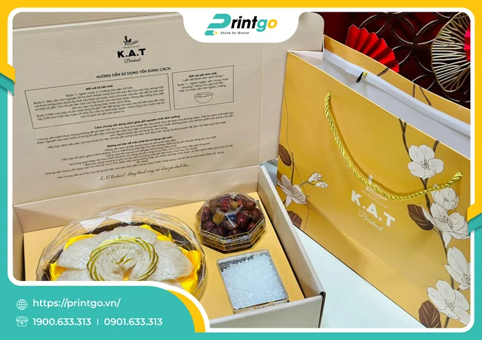 K.A.T Birdnest và Printgo: Thay đổi diện mạo, khoác lên màu áo mới cho yến sào thượng hạng