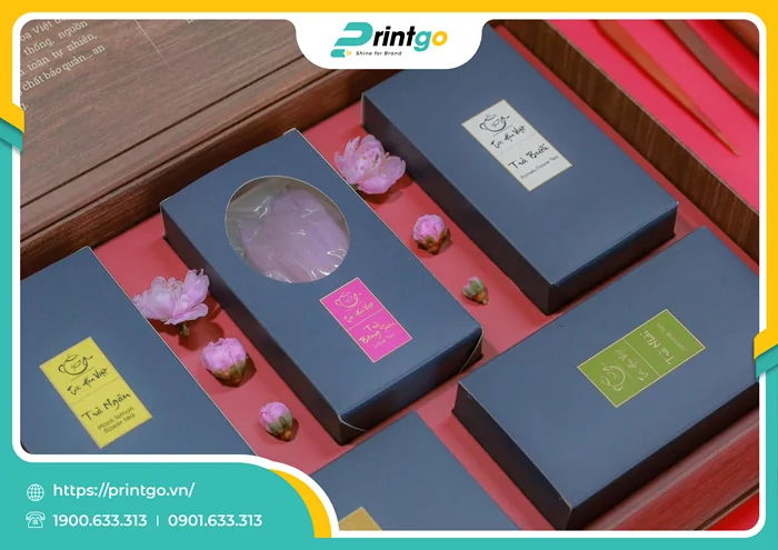 Cận cảnh sản phẩm trà bên trong