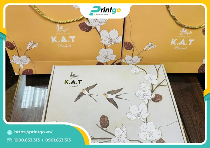 Bề mặt hộp mịn, họa tiết sắc nét