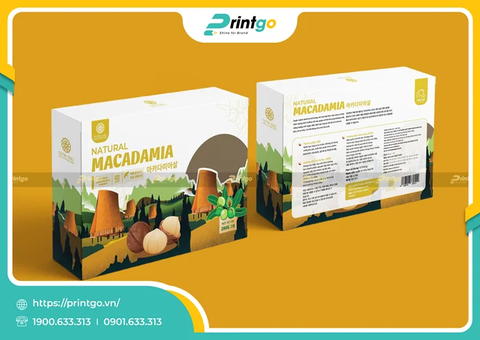 Hộp Natural Macadamia