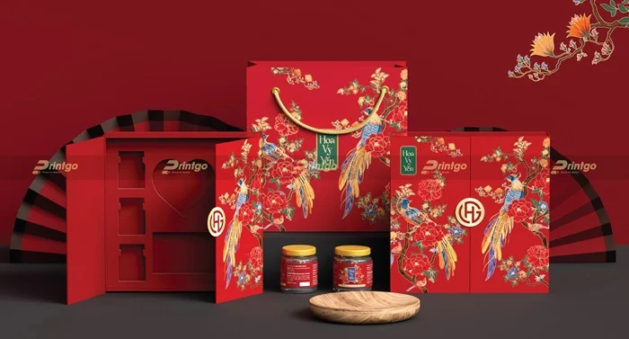 Sắc đỏ nổi bật