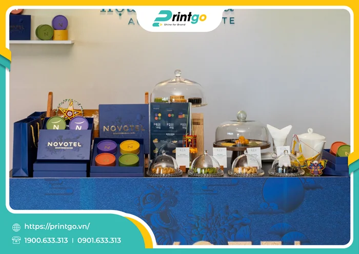 BST được trưng bài tại sảnh khách sạn