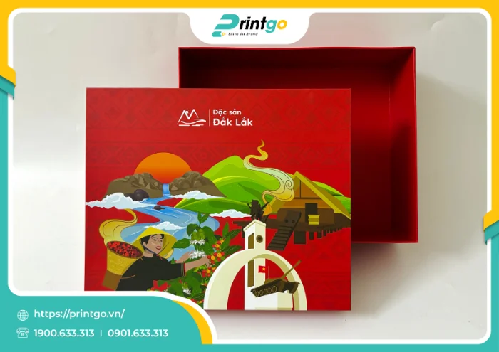 Kết cấu hộp âm dương có đai sang trọng