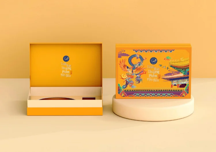 [Branding] Thiết kế bao bì Go Bird's Nest mang phong cách cung đình