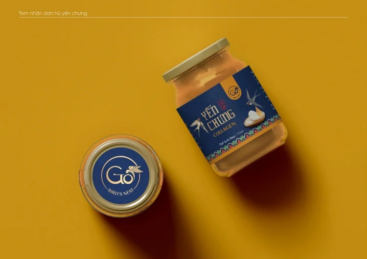 [Branding] Thiết kế bao bì Go Bird's Nest mang phong cách cung đình