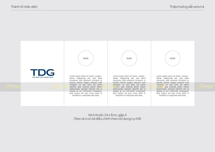 Thiết kế bộ nhận diện thương hiệu TDG phá cách tạo nét độc đáo