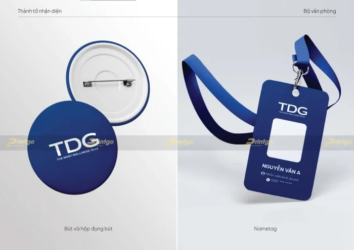 Thiết kế bộ nhận diện thương hiệu TDG phá cách tạo nét độc đáo