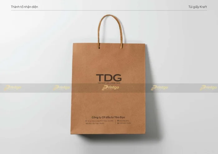 Thiết kế bộ nhận diện thương hiệu TDG phá cách tạo nét độc đáo