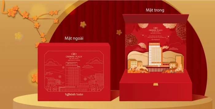 Hộp đựng quà tết Popup 3D