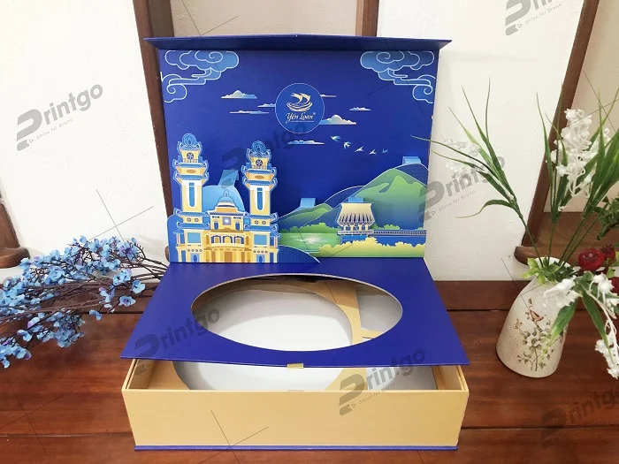 Hộp giấy đựng Yến Sào Popup 3D cao cấp