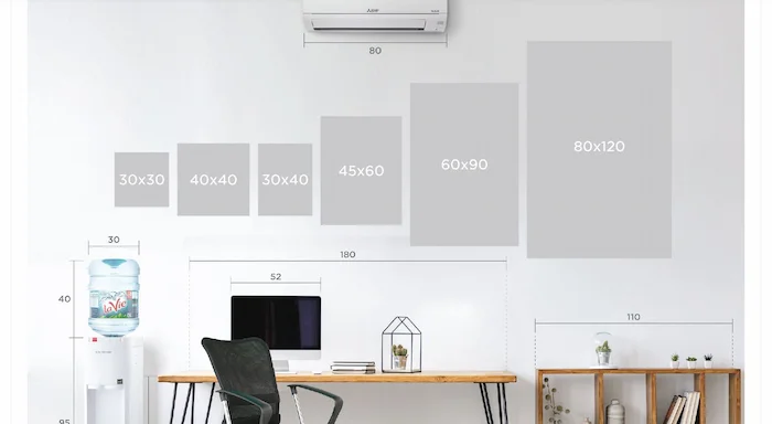 Tranh canvas có kích thước đa dạng