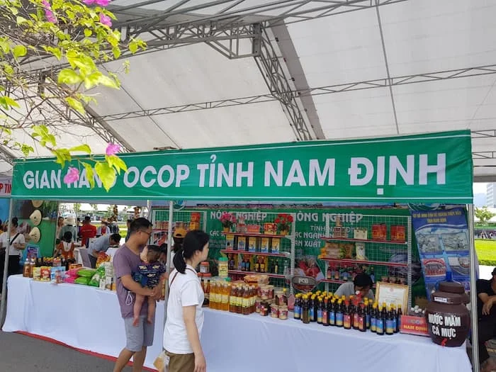 Gian hàng OCOP tỉnh Nam Định