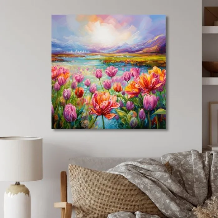 Tranh canvas còn có thể nâng cao trải nghiệm tinh thần của mẹ