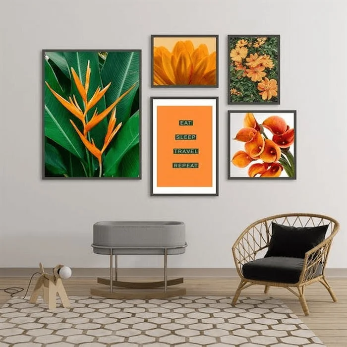 So sánh Tranh tráng gương và Tranh canvas