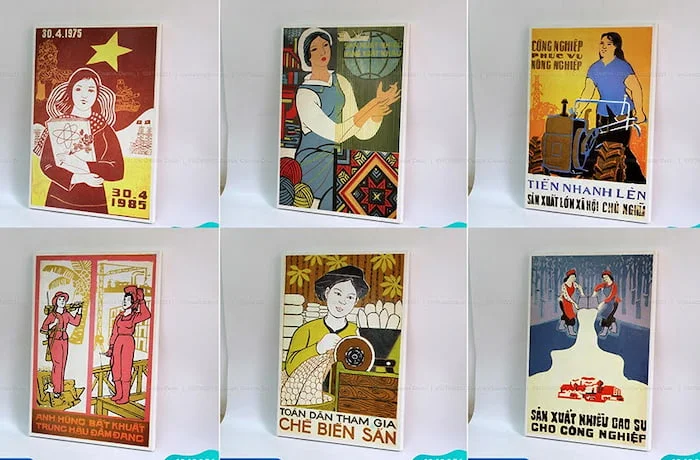 Tranh vintage mang đến cảm giác hoài cổ