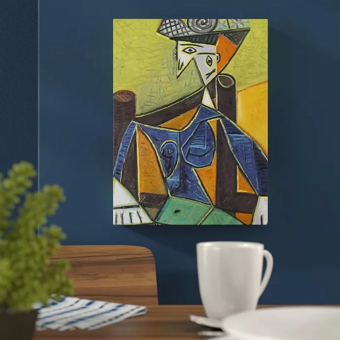 Tranh theo phong cách cubism đầy nghệ thuật