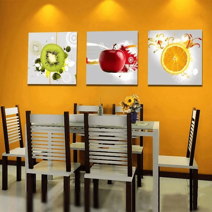 Tranh về hoa quả mang cảm giác tươi mới