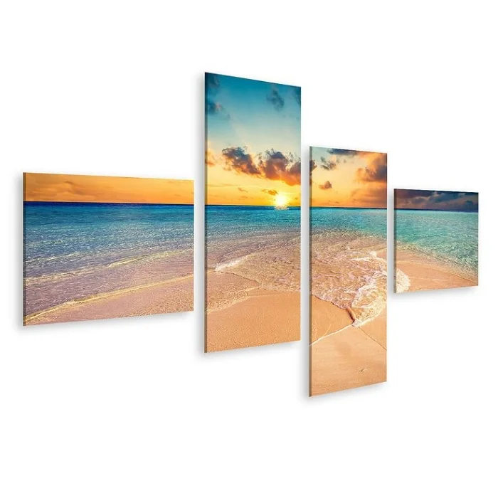 Tranh canvas thiên nhiên mang lại cảm giác thư thái cho không gian văn phòng