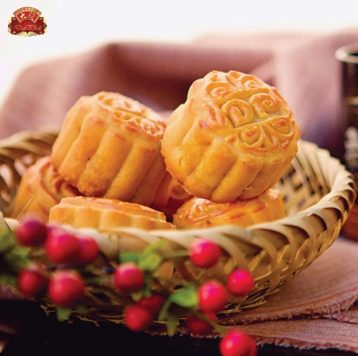 Bánh trung thu cao cấp của Lễ hộp Đại Phát Hoàng Gia