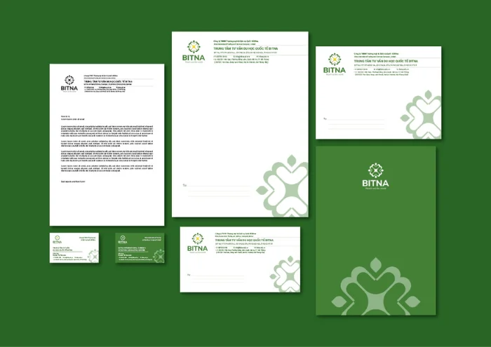[Branding] Thiết kế logo thương hiệu BITNA hiện đại, cao cấp