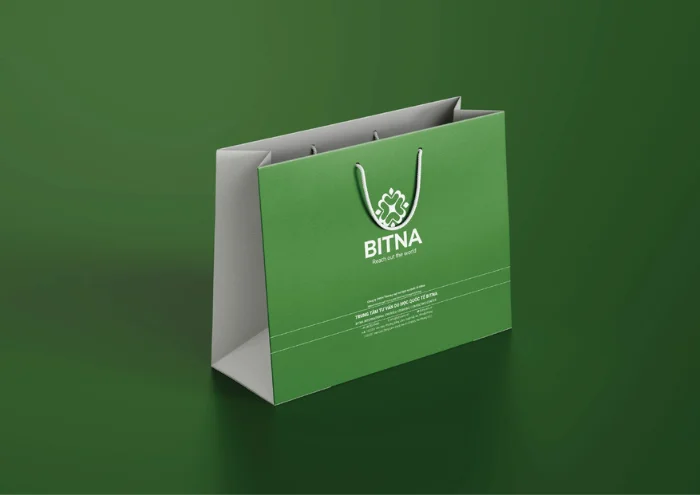 [Branding] Thiết kế logo thương hiệu BITNA hiện đại, cao cấp