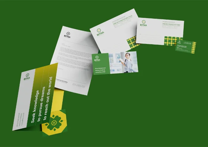 [Branding] Thiết kế logo thương hiệu BITNA hiện đại, cao cấp