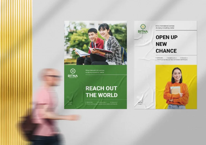 [Branding] Thiết kế logo thương hiệu BITNA hiện đại, cao cấp