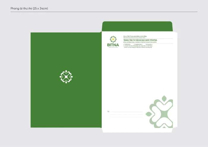 [Branding] Thiết kế logo thương hiệu BITNA hiện đại, cao cấp