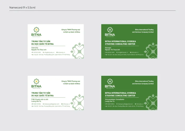 [Branding] Thiết kế logo thương hiệu BITNA hiện đại, cao cấp