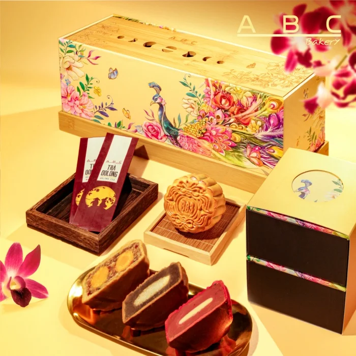 Tổng hợp các mẫu bao bì hộp bánh trung thu ABC Bakery