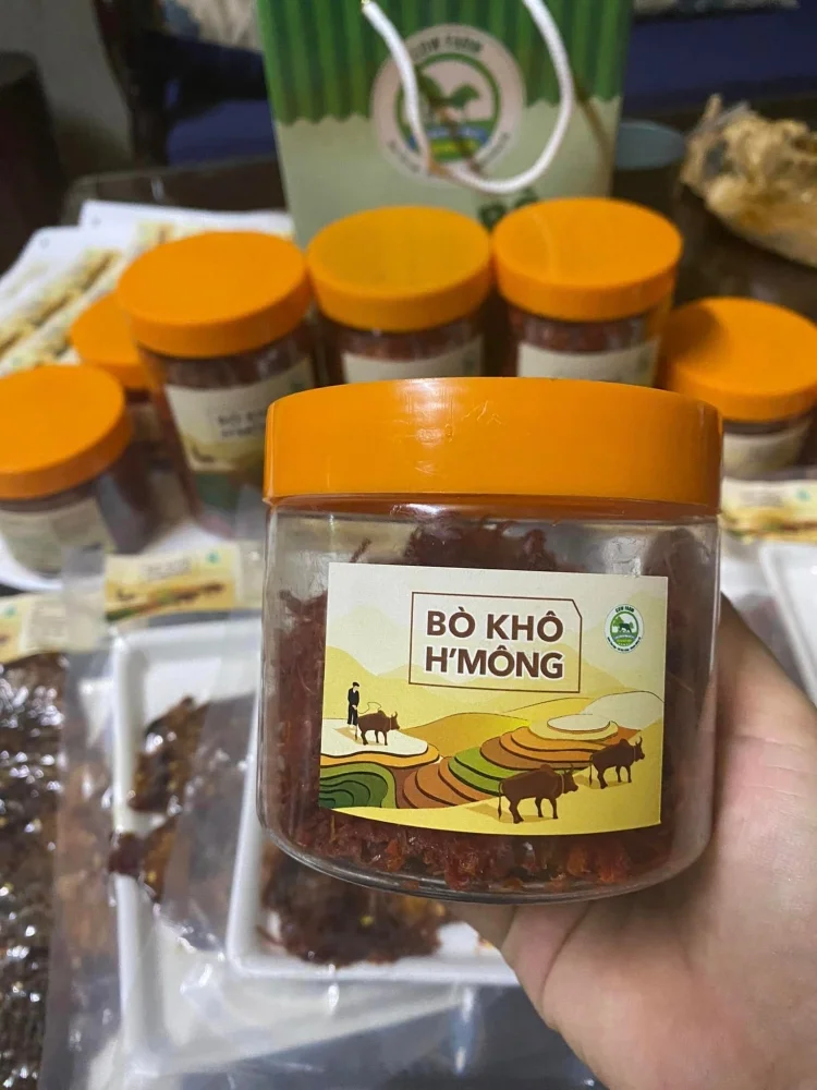 Cow Farm và Printgo: Thiết kế và in ấn bao bì Bò khô H'Mông đăng ký dự thi chứng nhận OCOP
