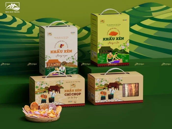 Dự án OCOP bánh khẩu xén Mường Lay