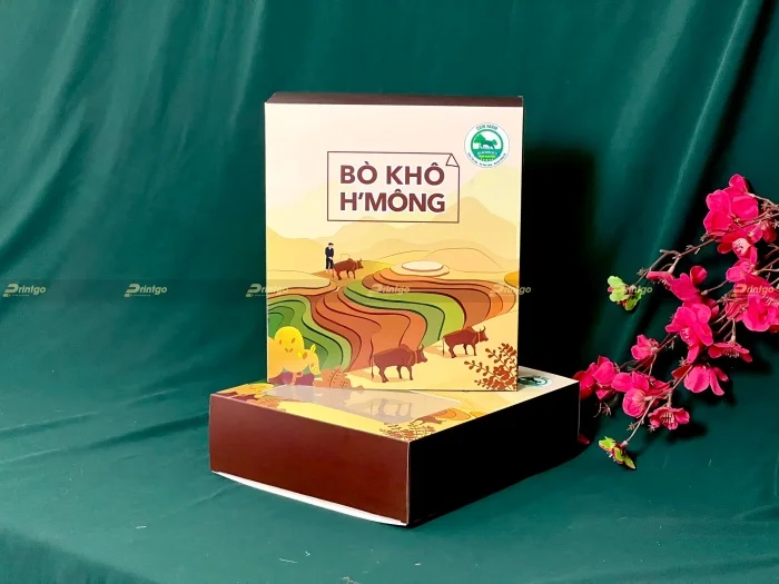 Một số hình ảnh thực tế của in bao bì tem nhãn do Printgo thiết kế