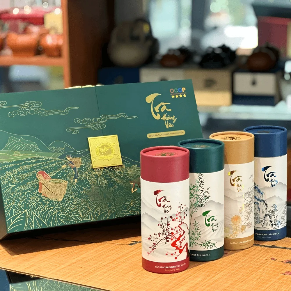 Hương Vân Trà và Printgo: Thiết kế và in hộp đựng trà thượng hạng lưu giữ tinh hoa đất Việt