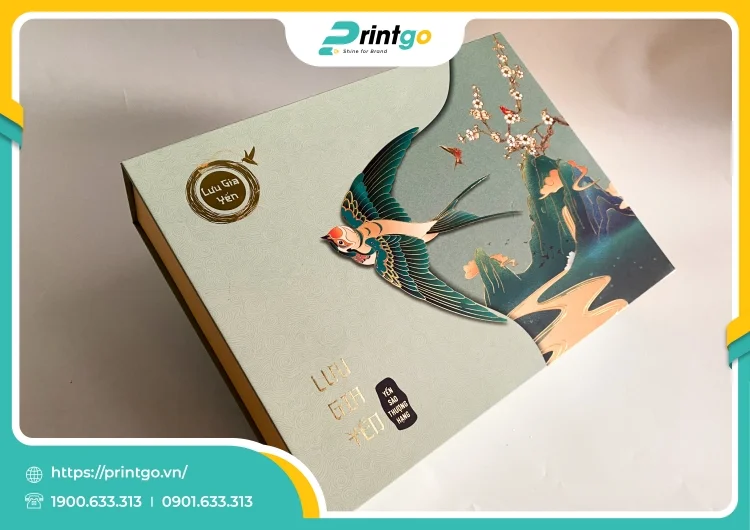 Lưu Gia Yến Và Printgo: Trình làng bộ sản phẩm Hộp yến sào cao cấp - Trao gửi yêu thương
