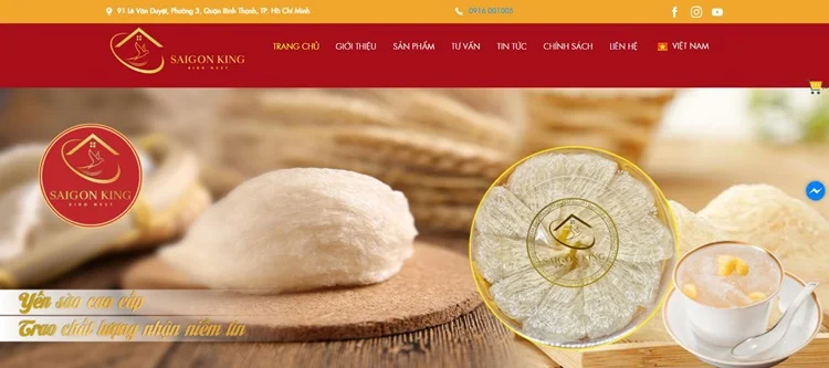 Saigon King và Printgo: Giới thiệu bao bì Yến sào nâng cao vị thế thương hiệu vàng