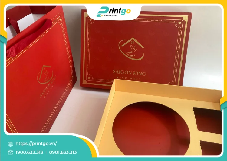 Saigon King và Printgo: Giới thiệu bao bì Yến sào nâng cao vị thế thương hiệu vàng