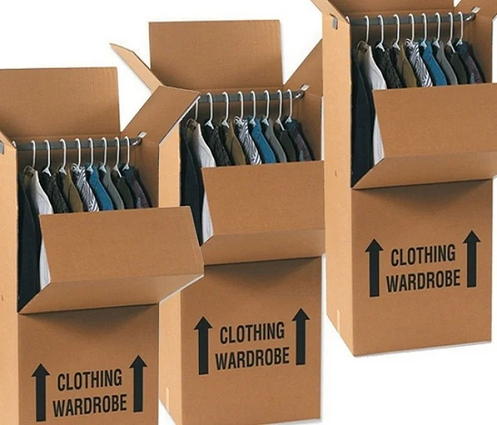Thùng carton đựng hàng dệt may xuất khẩu