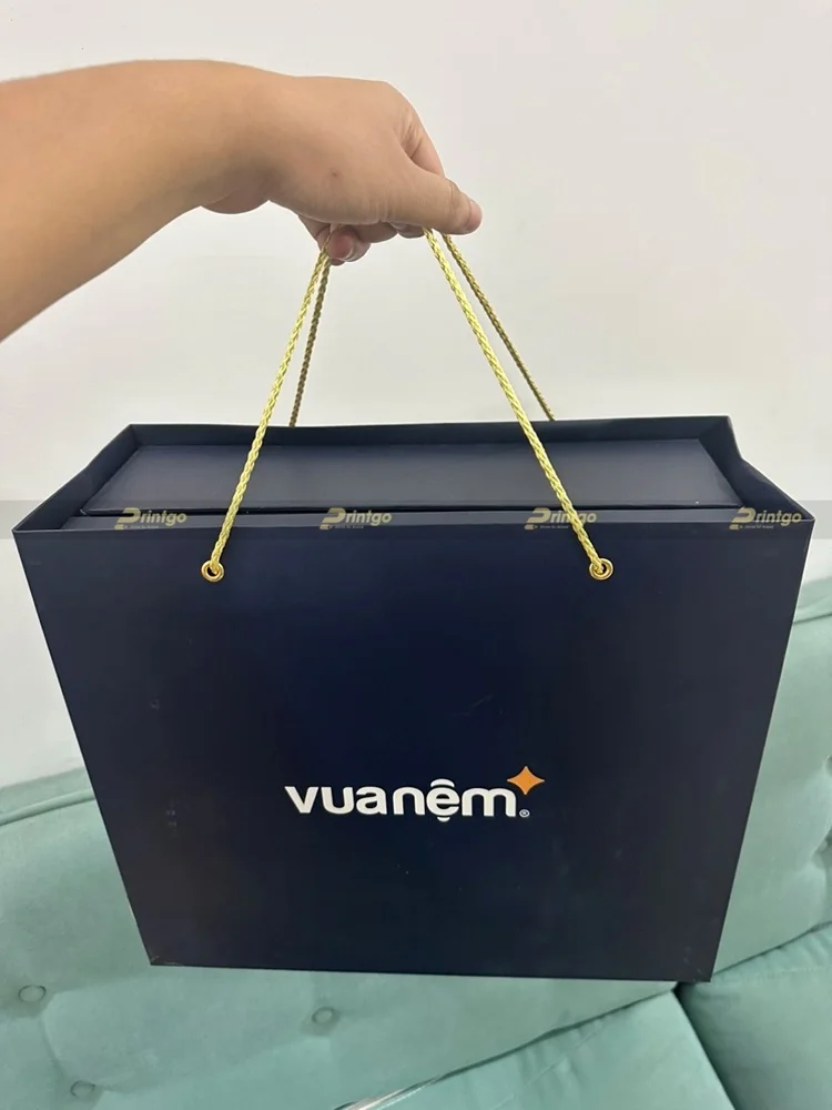 Vua Nệm và Printgo: Dự án thiết kế và in ấn hộp quà Tết - Một lời tri ân đến khách hàng